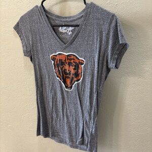Touch by Alyssa Milano Gray Chicago Bears Tee